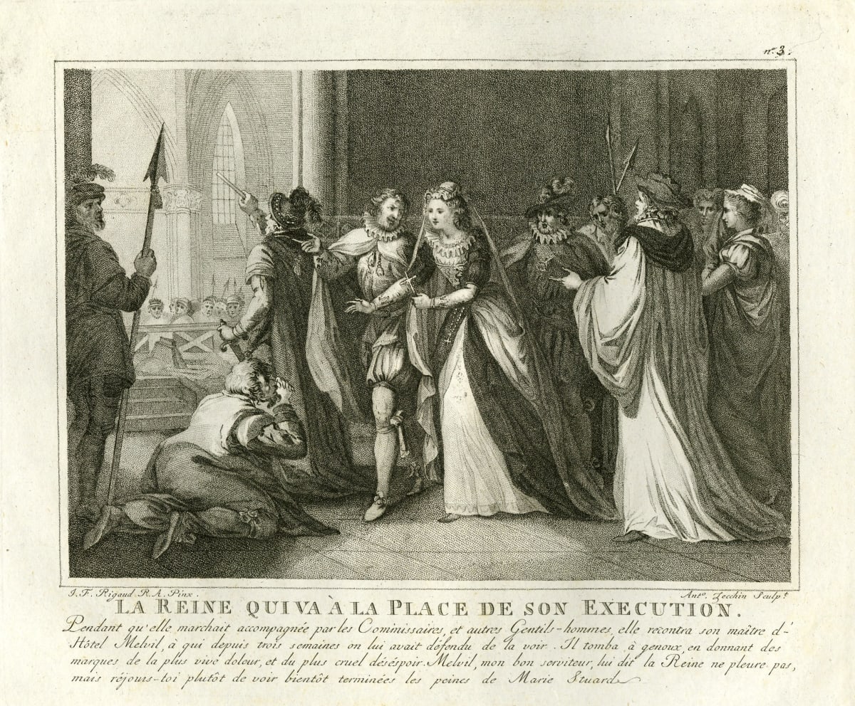 La Reine Qui Va a la Place de Son Execution (The Queen Going to the Place of Her Execution) by Antonio Zecchin 