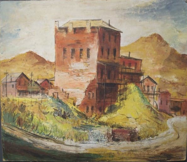 Brick Buildings by Louis Bassi Siegriest 