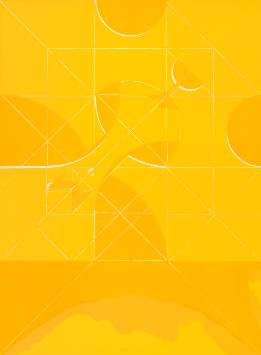 Untitled (Yellow Image) by Gio Pomodoro 