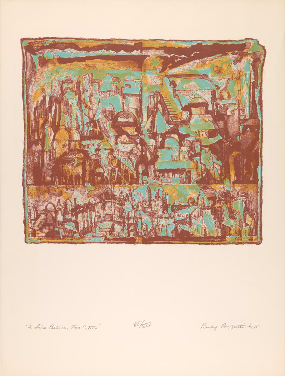 A Line Between Two Cities by Rudy Pozzatti 