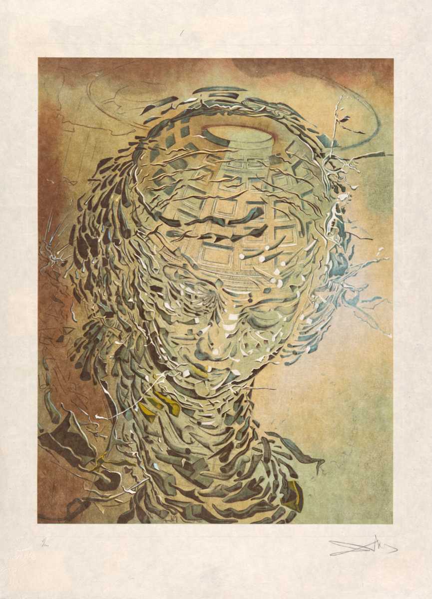 Raphaelesque Head Exploding from the collection of John