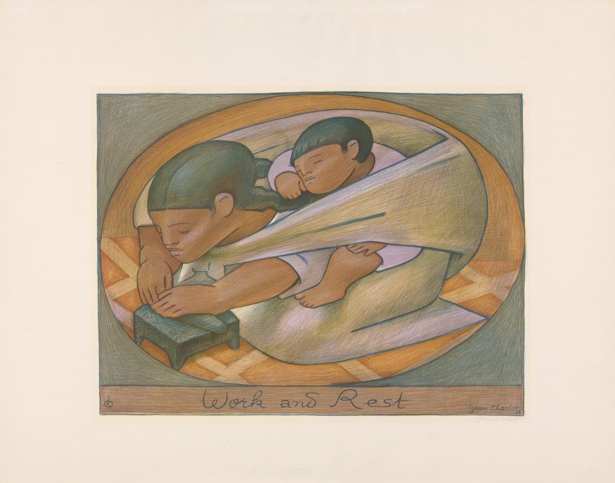 Work and Rest by Jean Charlot 