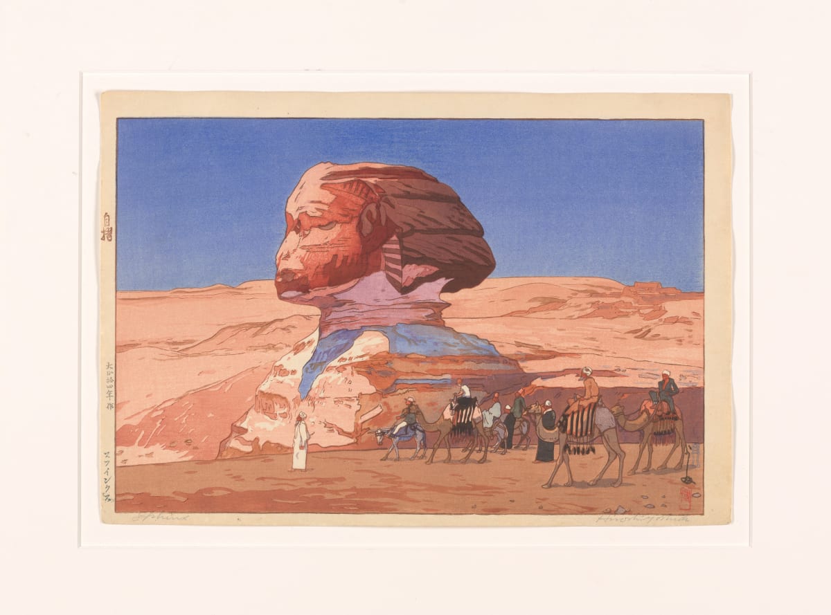 The Sphinx, from the Europe Series by Hiroshi Yoshida 