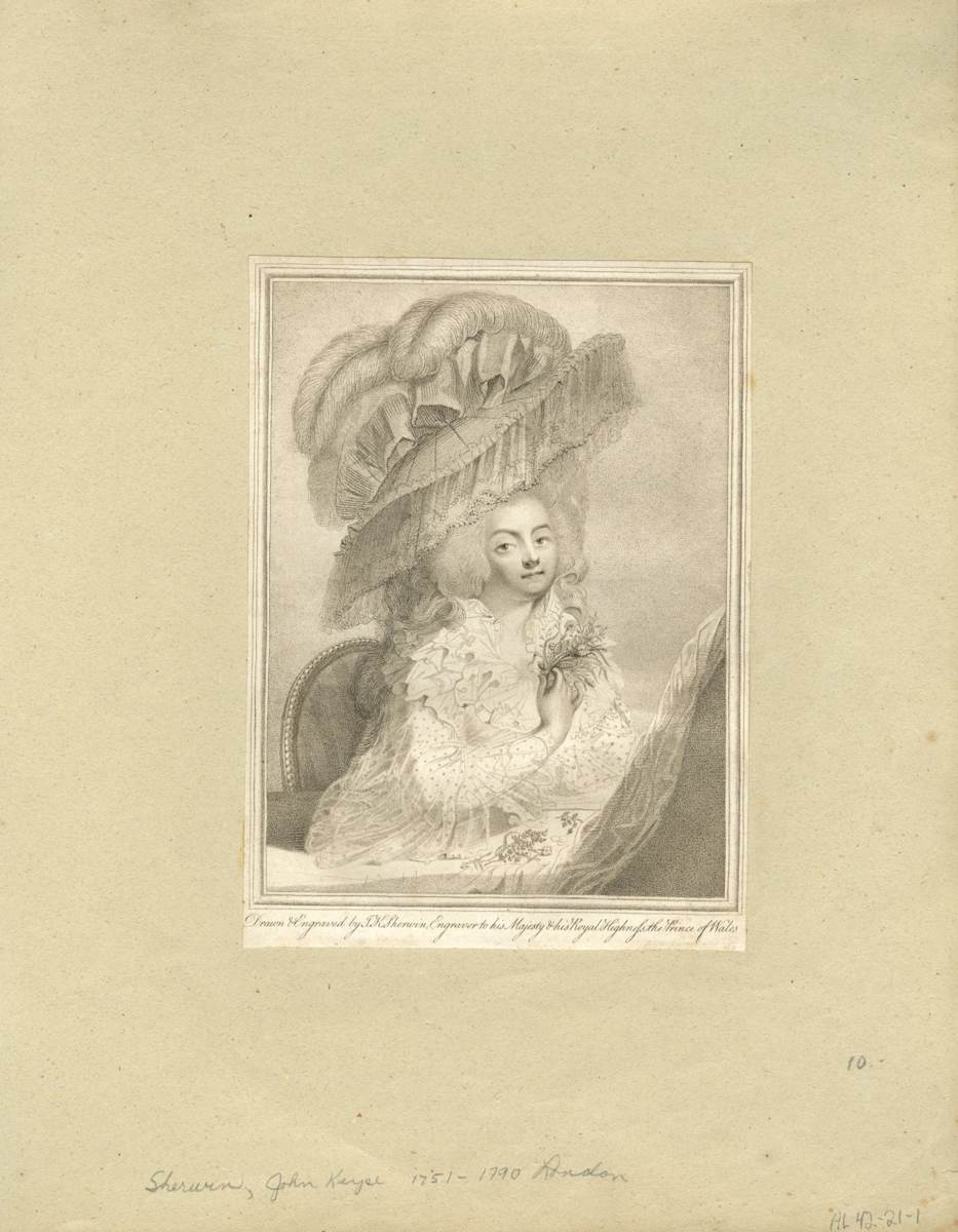 Untitled [Lady] by John Keyse Sherwin 