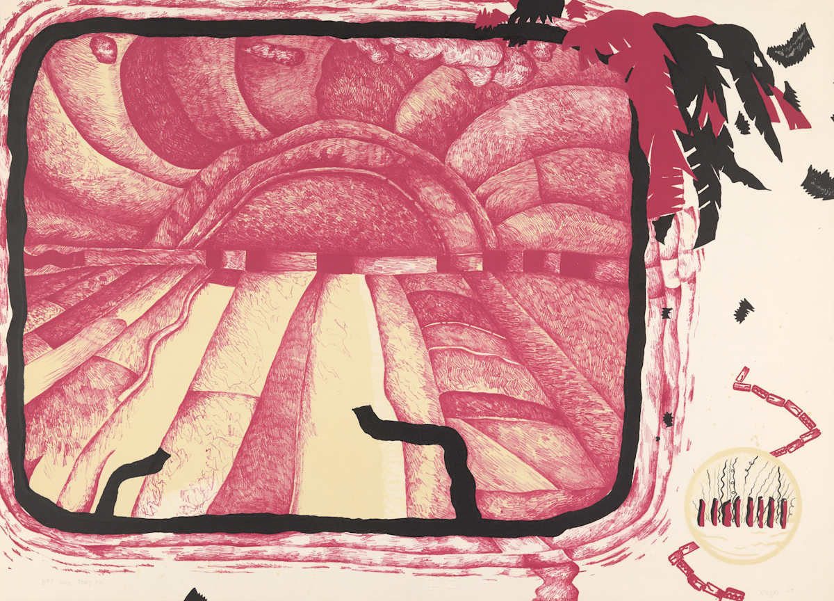 Untitled (Bat for Tony Ko) by Irene Siegal, Image 2.