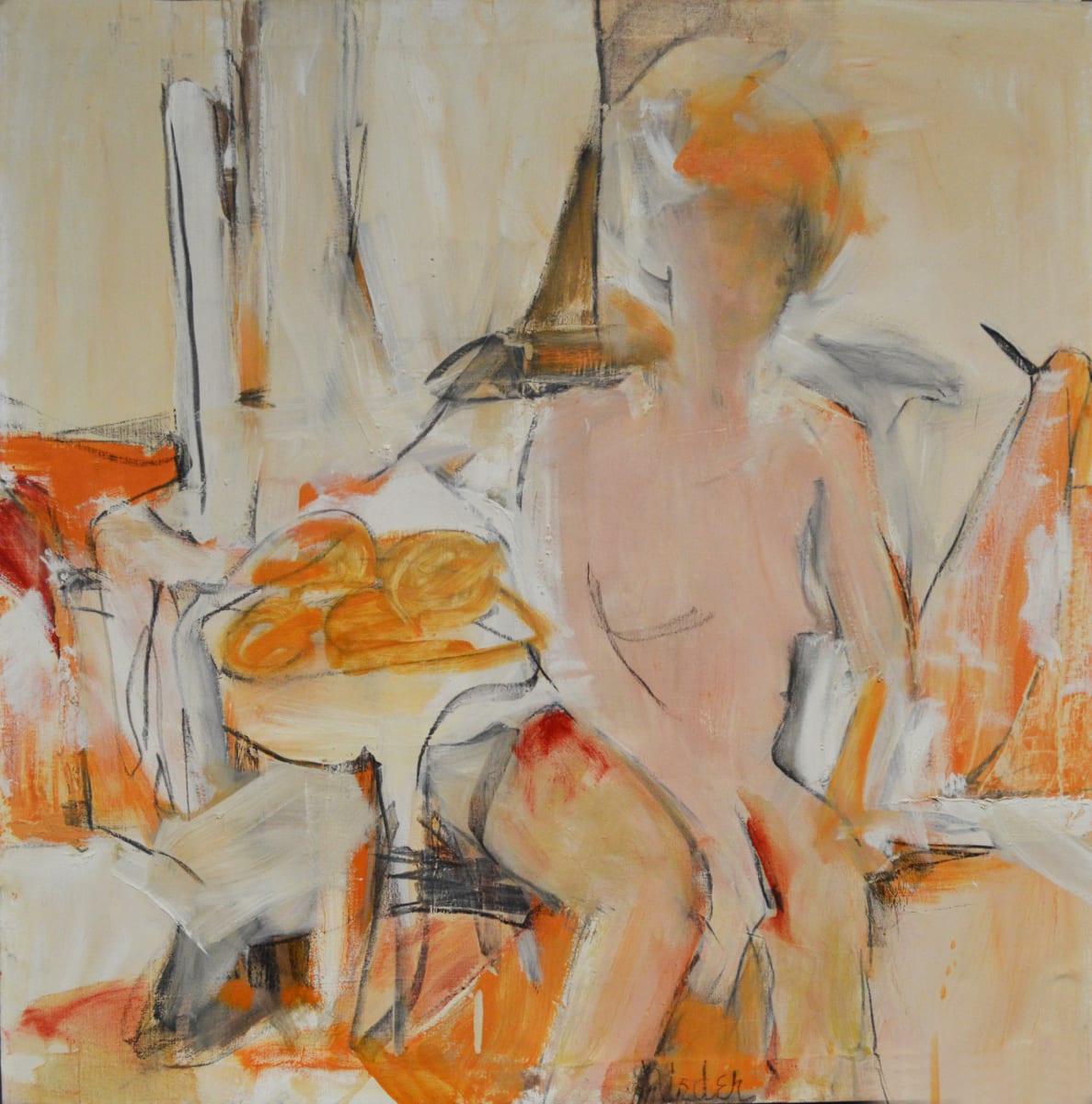 Bowl of Oranges by Lucy Nieder 