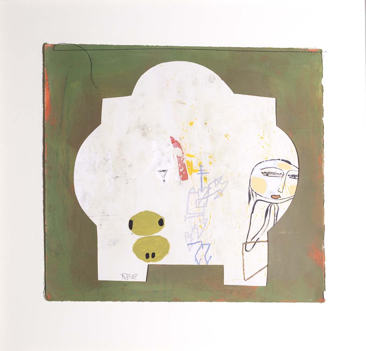 Untitled Drawing IV by Robert Brady, Image 1.