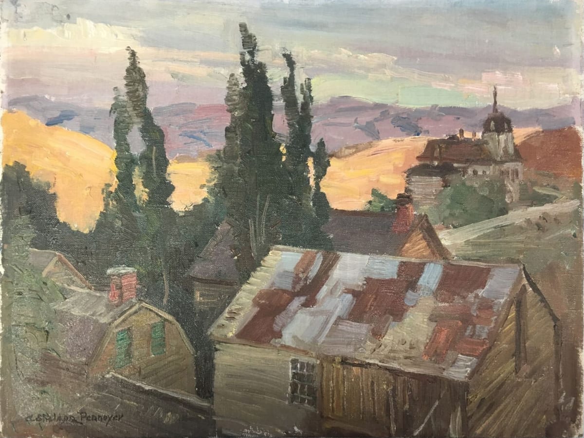 Old home from Virginia City by Sheldon Pennoyer 