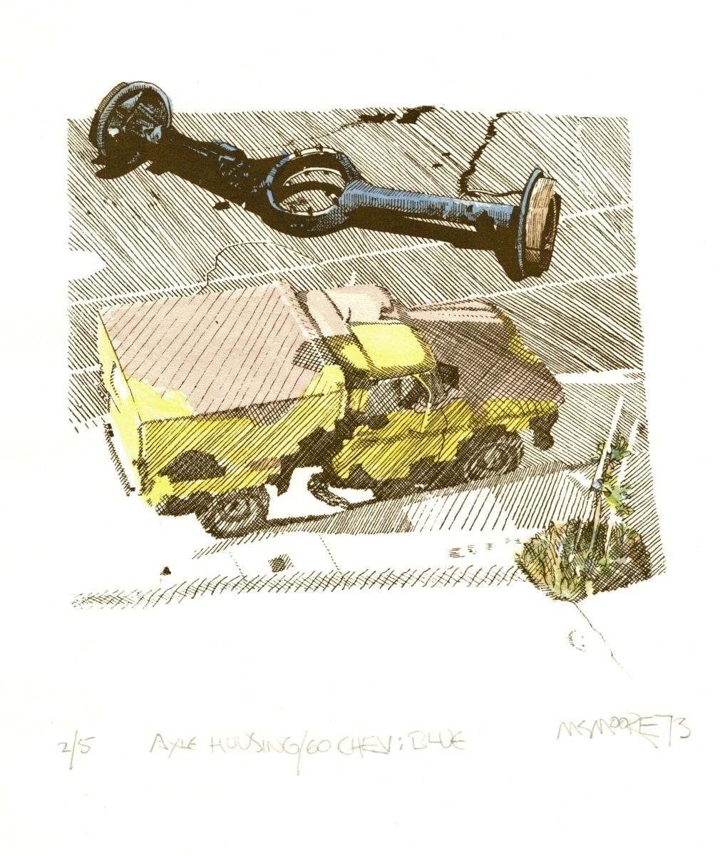 Axle Housing/'60 Chev: Blue by Michael S. Moore, Image 2.