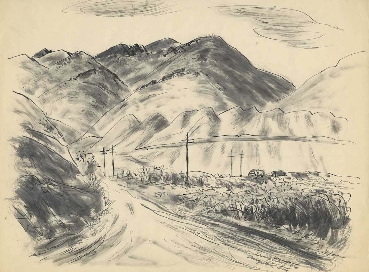 Six Mile Canyon Road by Louis Bassi Siegriest, Image 2.