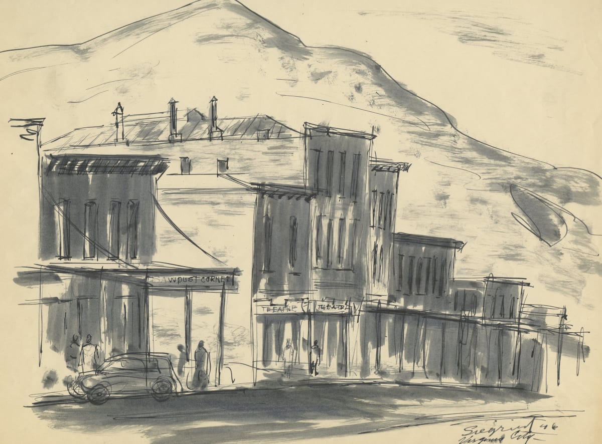 Virginia City by Louis Siegriest 