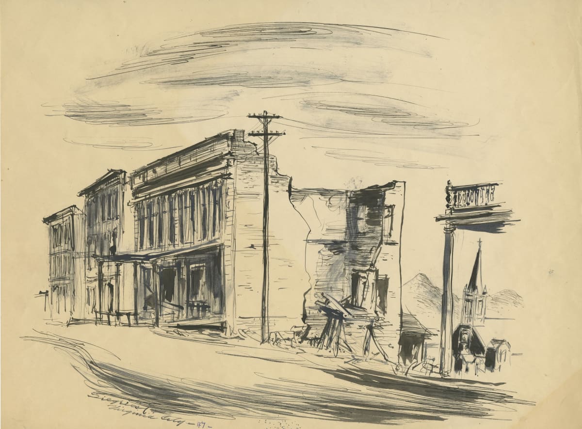 Virginia City by Louis Bassi Siegriest 