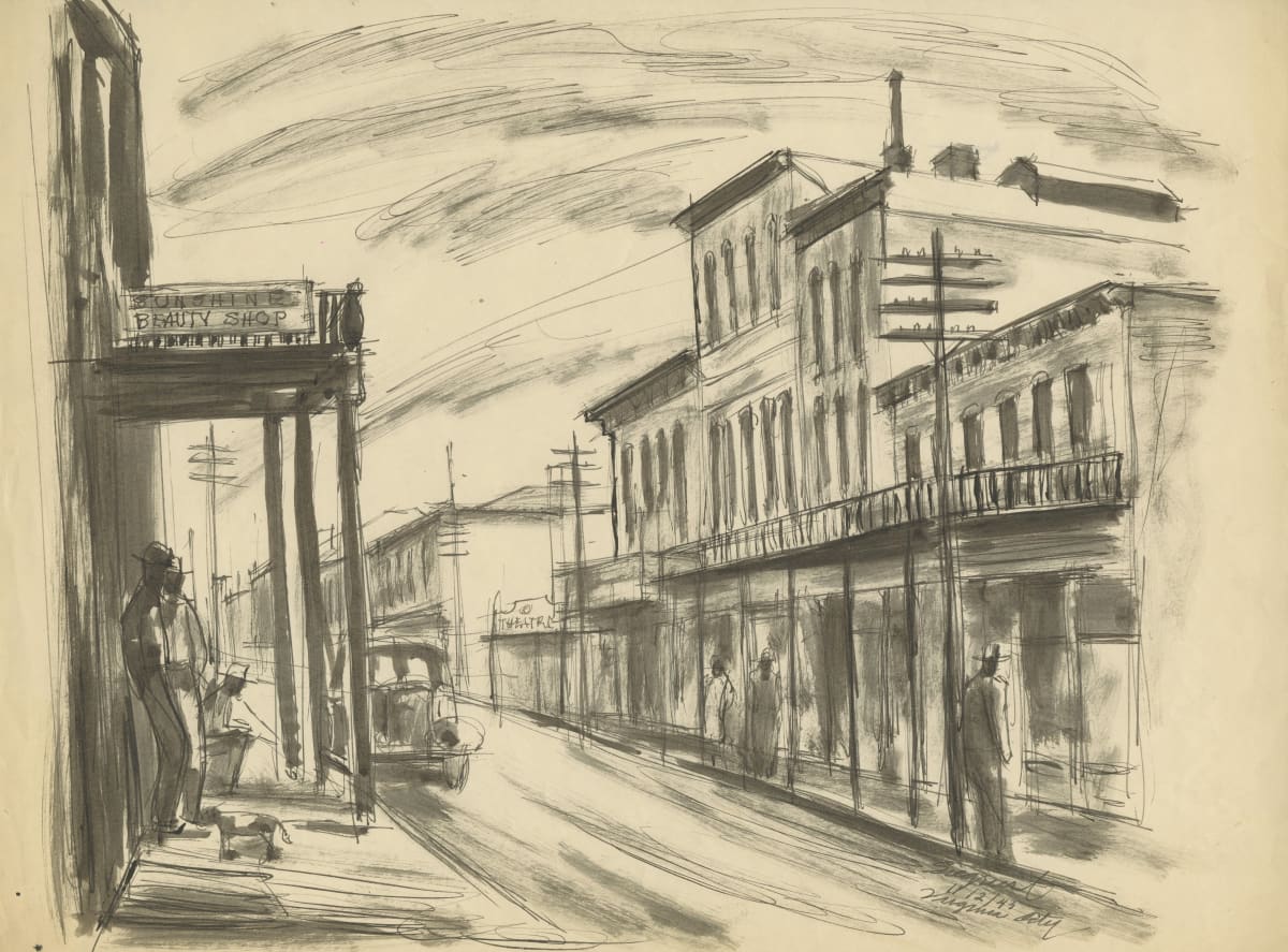 Virginia City by Louis Siegriest 