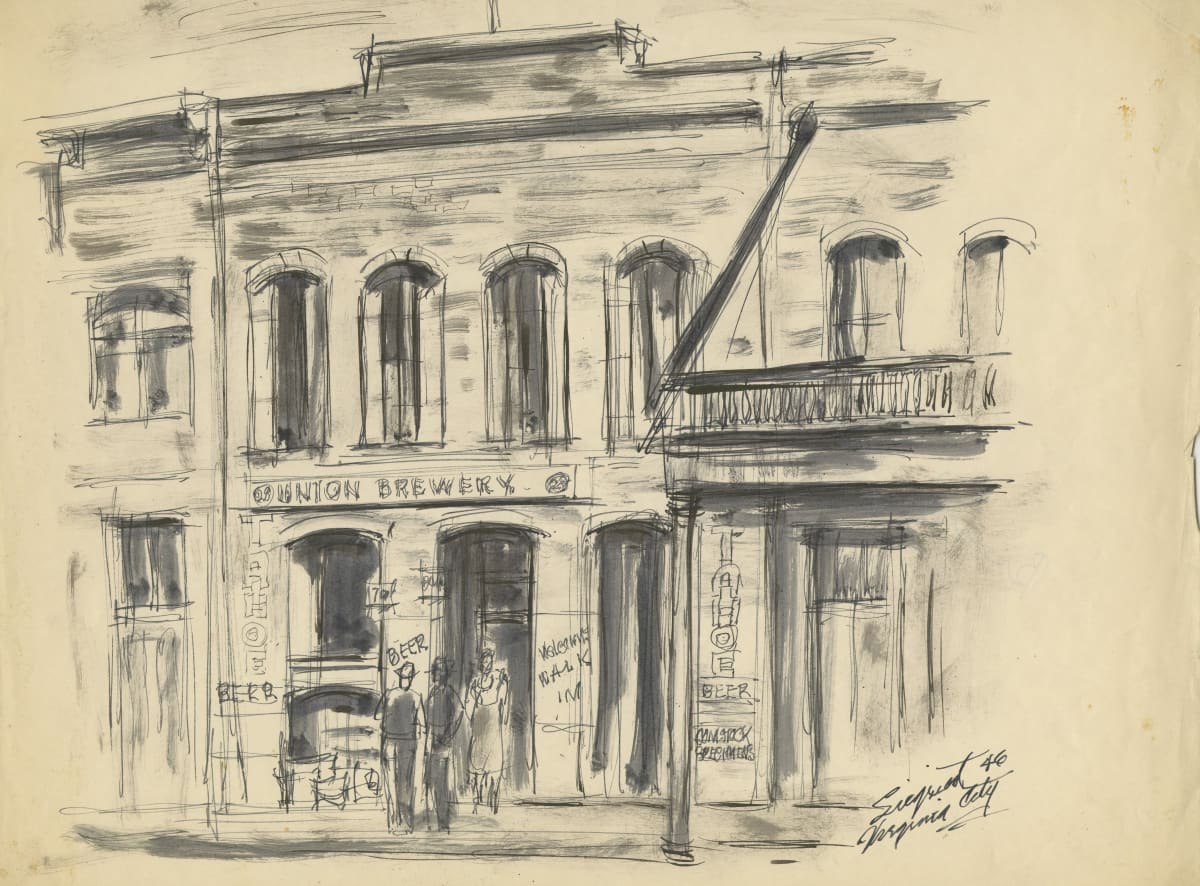 Bronco's Saloon by Louis Bassi Siegriest 