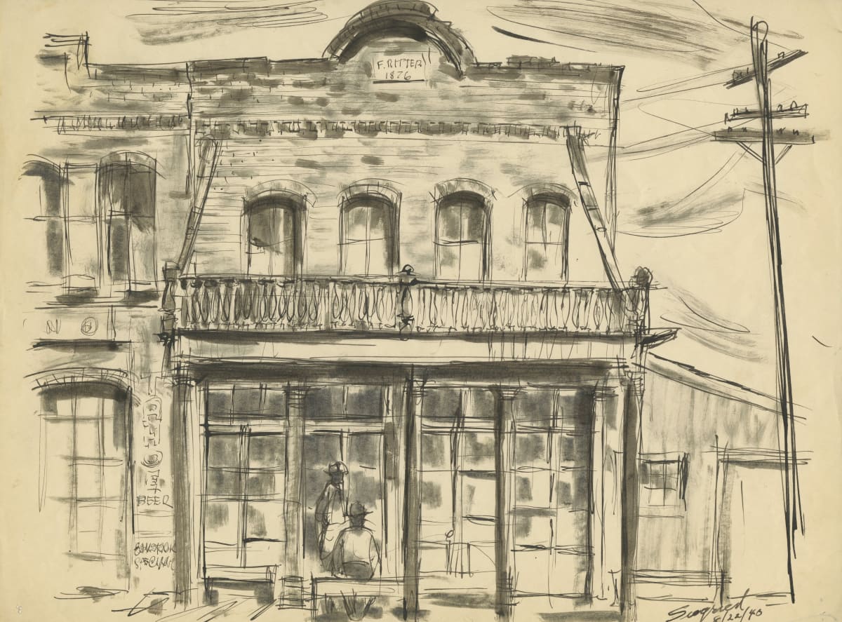Virginia City by Louis Bassi Siegriest 