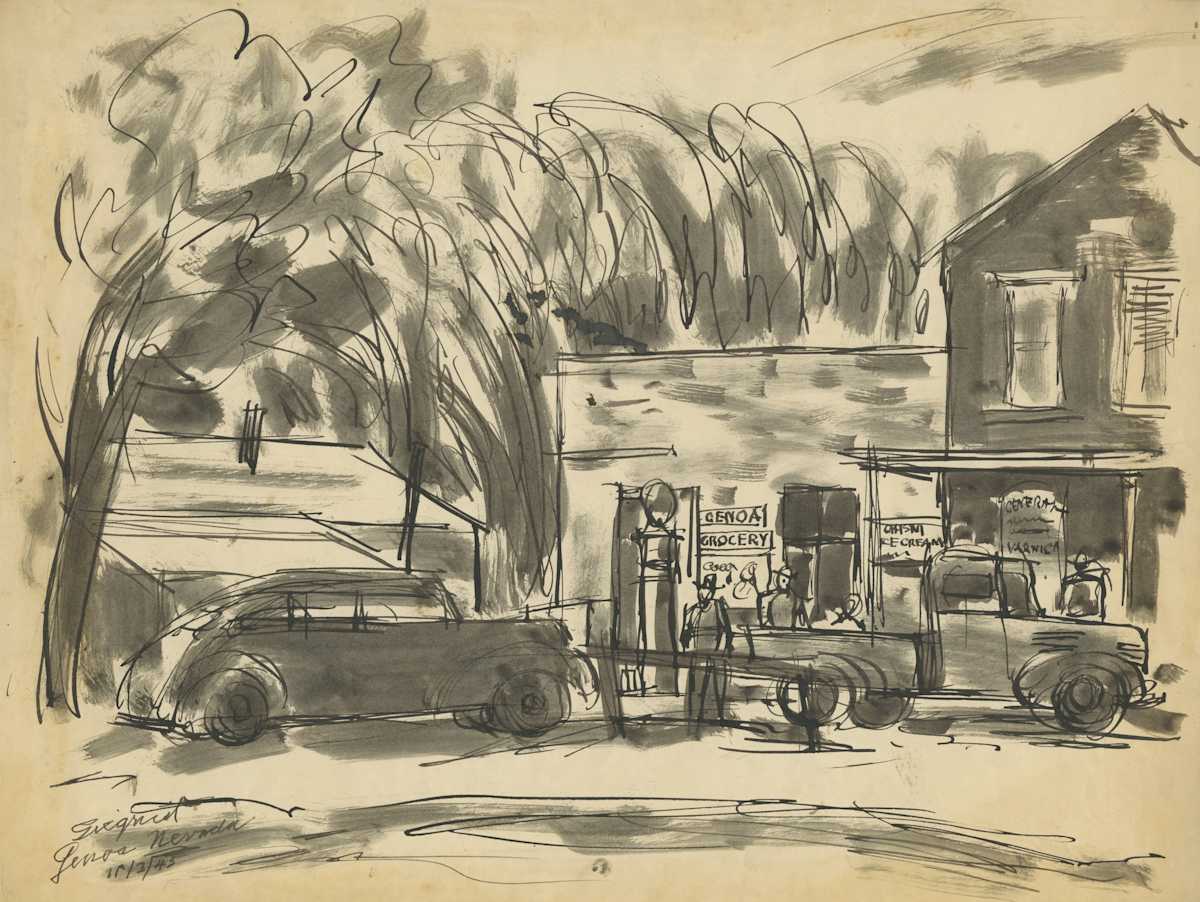 Genoa, Nevada by Louis Bassi Siegriest, Image 2.