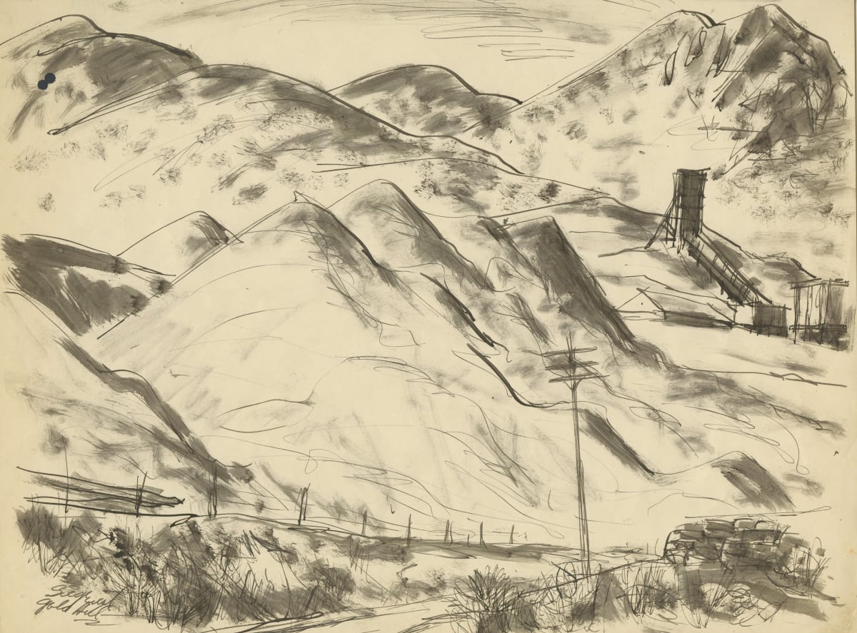 Gold Hill by Louis Bassi Siegriest 