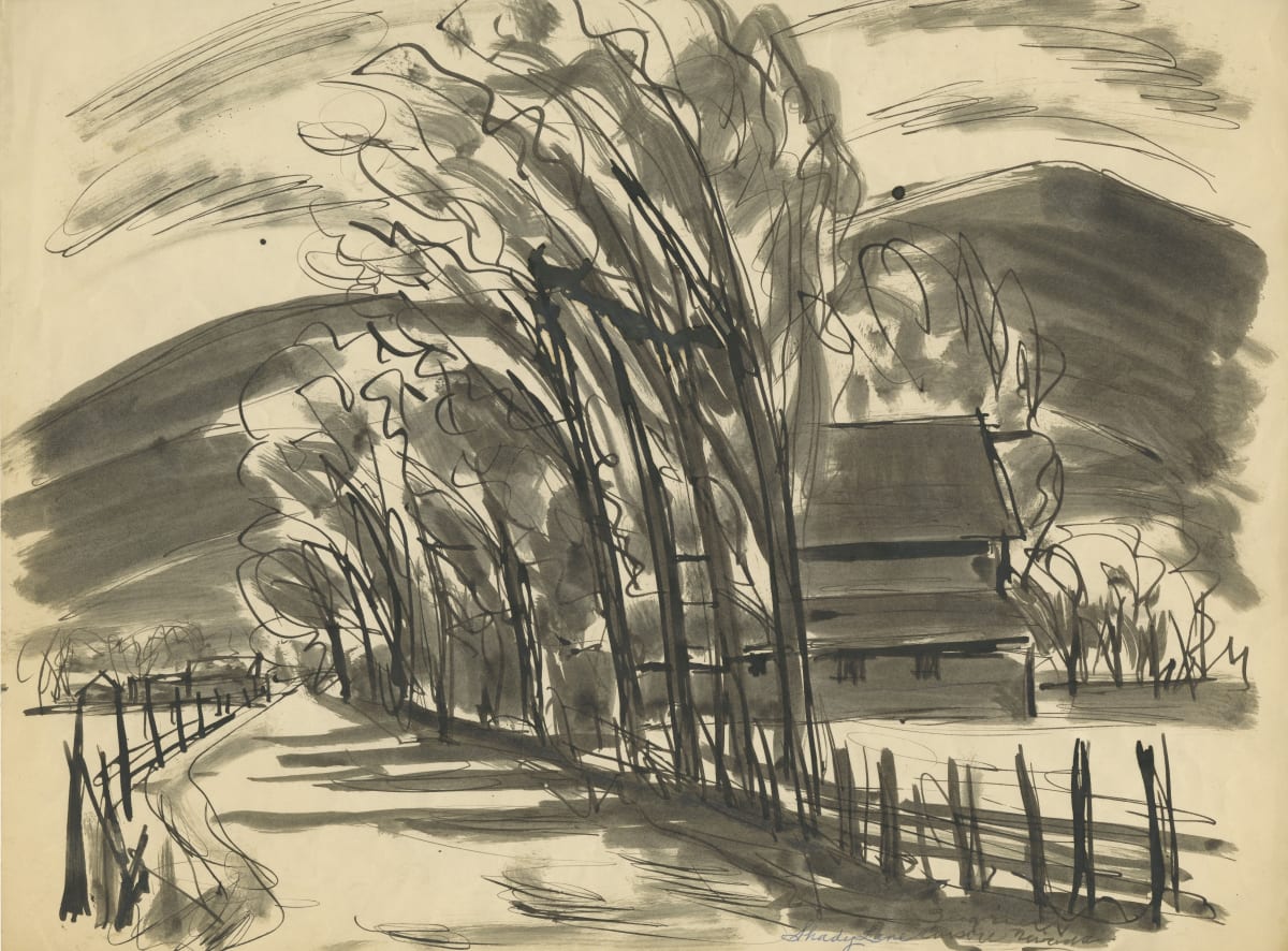 Shady Lane by Louis Bassi Siegriest 