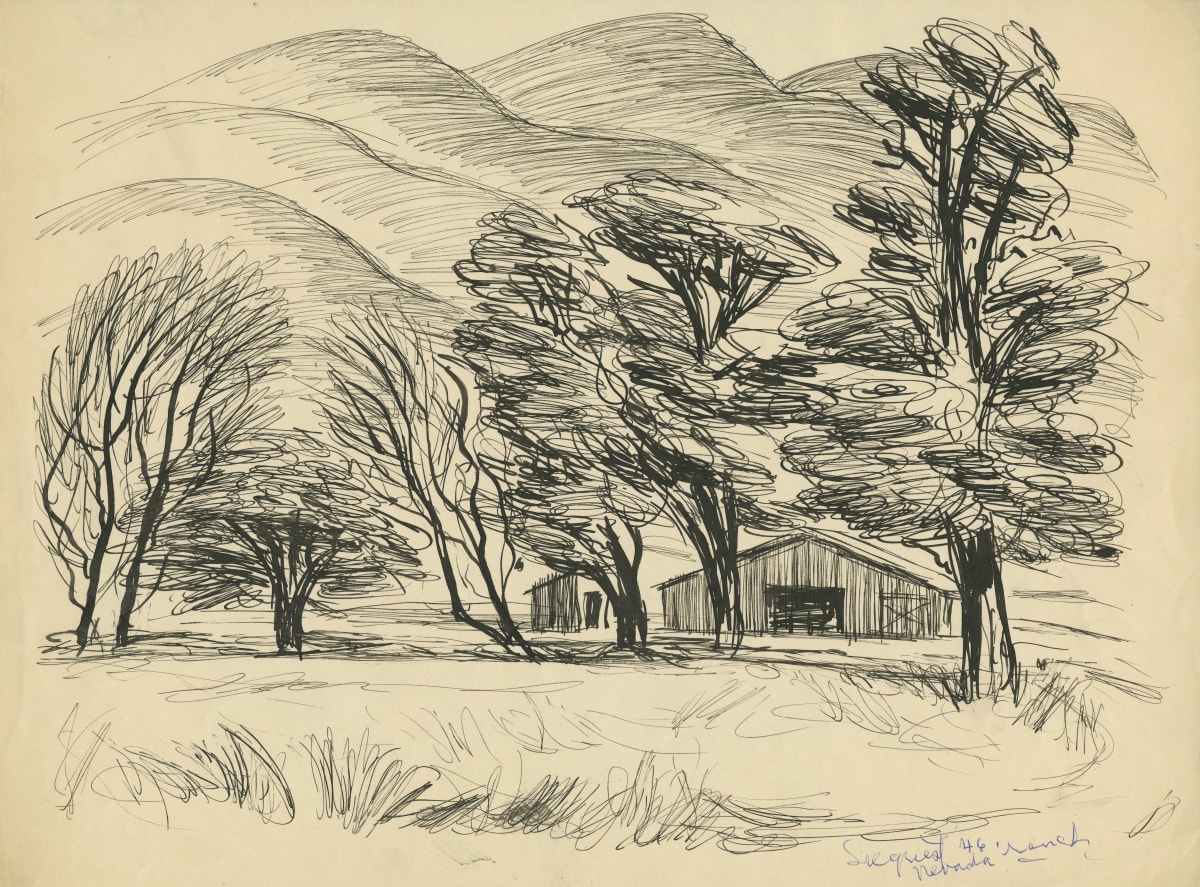 Nevada Ranch by Louis Bassi Siegriest 