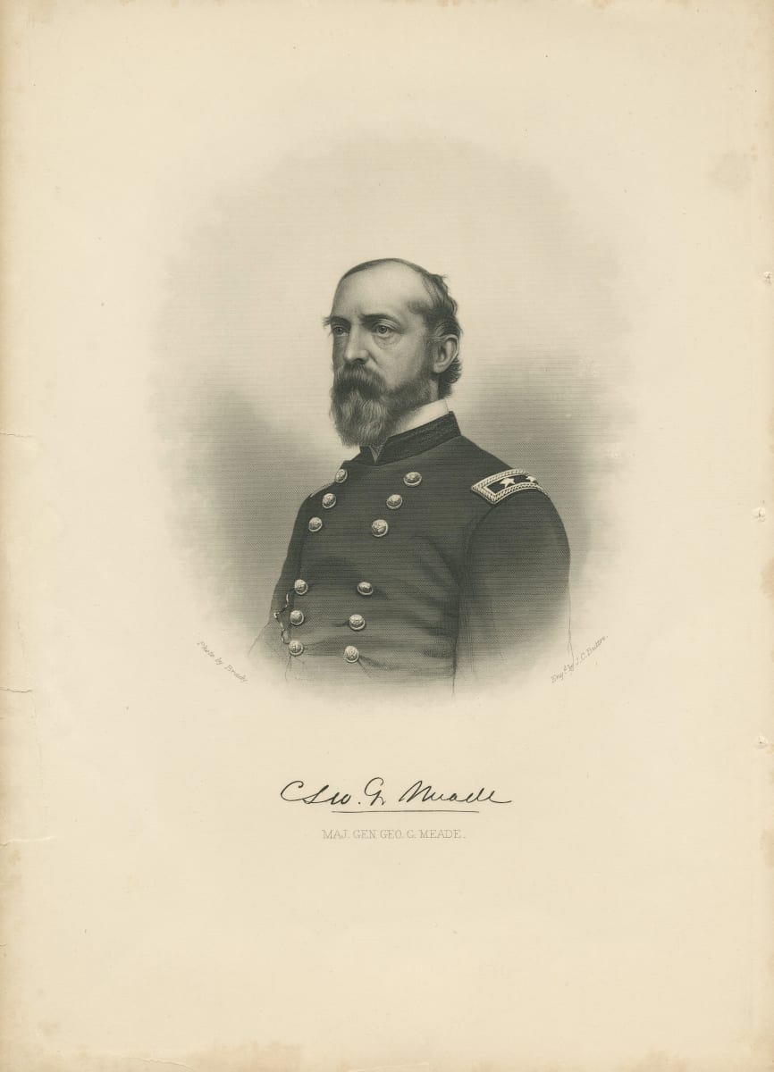 Major General George G. Meade by Brady, Image 2.
