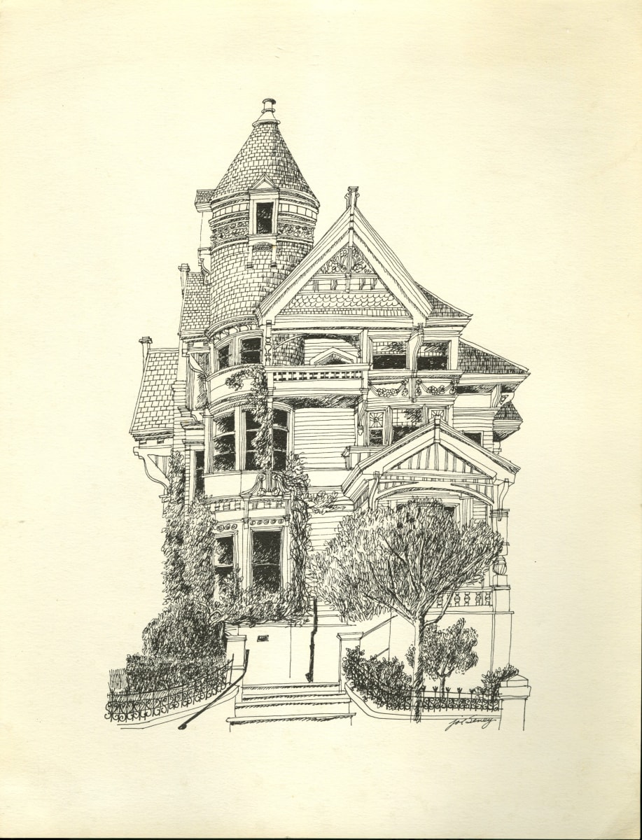 Untitled (House with Porch) by Joe Seney 