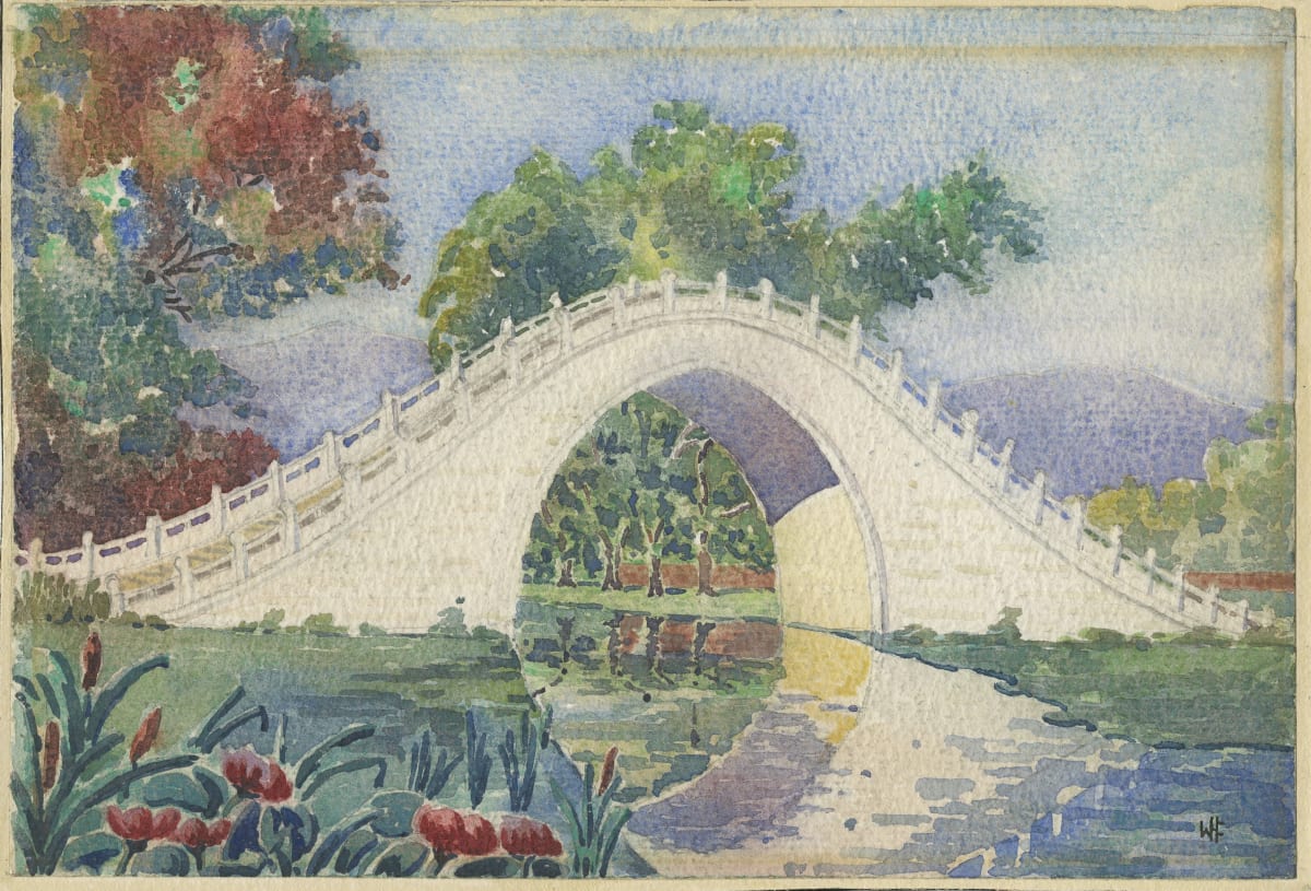Marble Bridge, China by Willis Church 