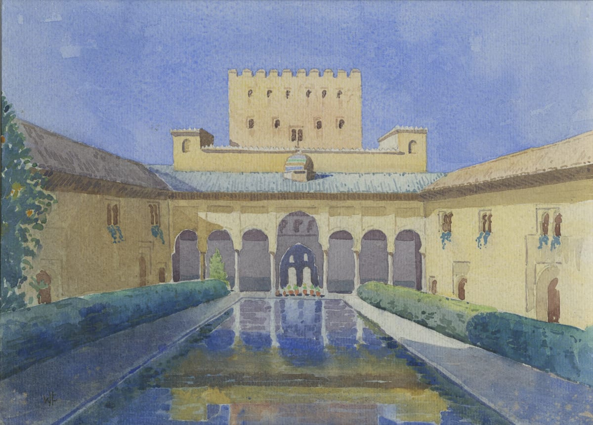 Alhambra, Granada, Spain by Willis Church 