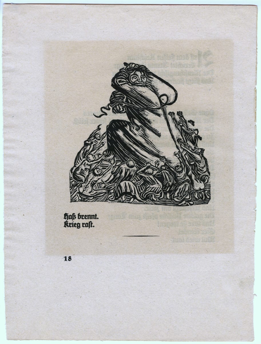 Die Peitsche by Ernst Barlach, Image 1.