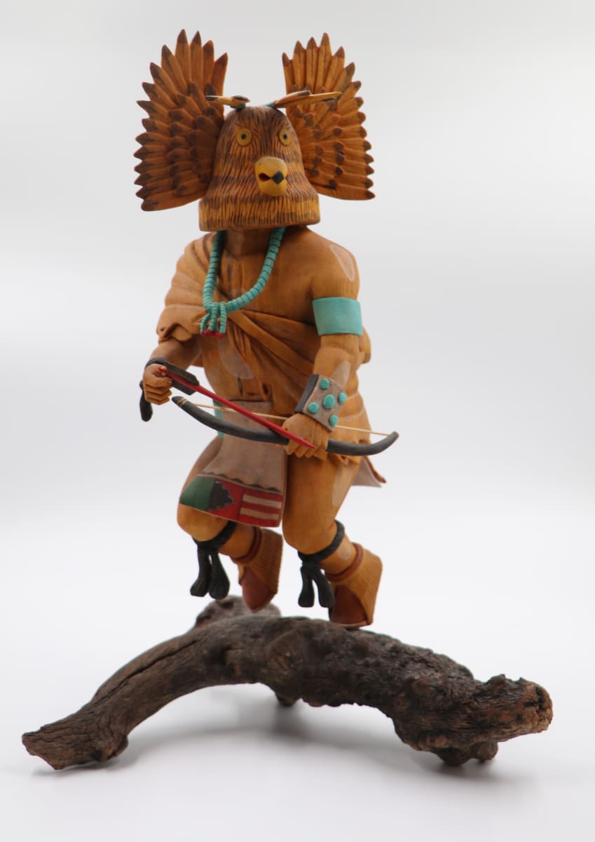 Mongwa (Great Horned Owl) by Archie Howard 