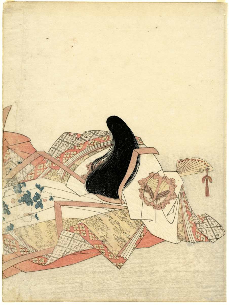 Go-Toba-in no Shimotsuke 後鳥羽院下野 by Chōbunsai (Hosoda) Eishi (鳥文斎(細田)栄之), Image 1.