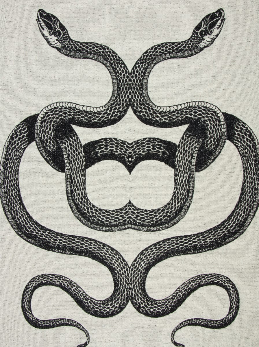 My Own Personal Ghost (Snake Tapestry) by David Harper 