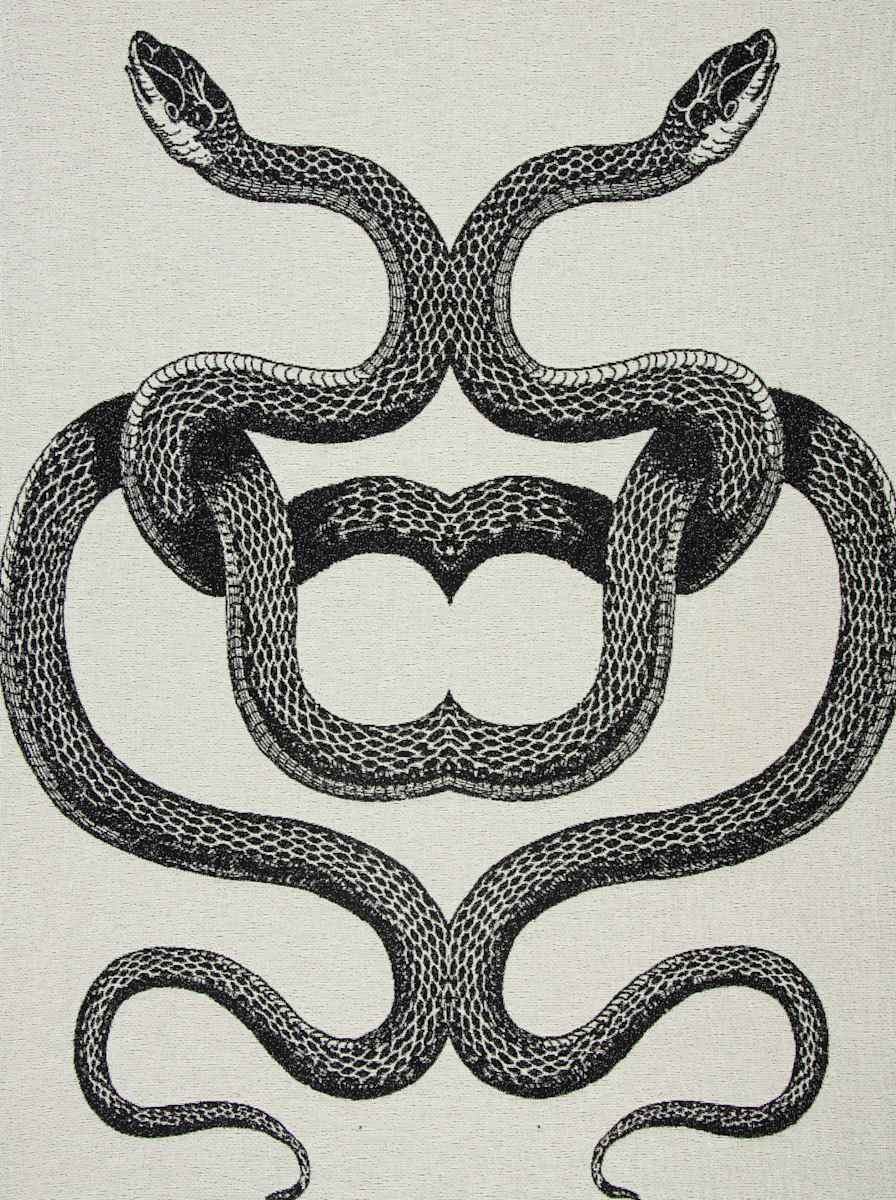 My Own Personal Ghost (Snake Tapestry) by David Harper, Image 1.