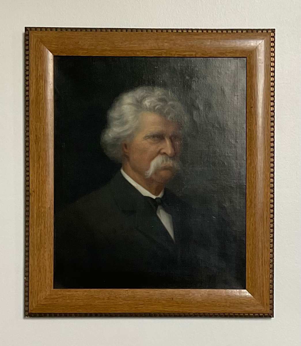 Mark Twain by G. A. Weeden 