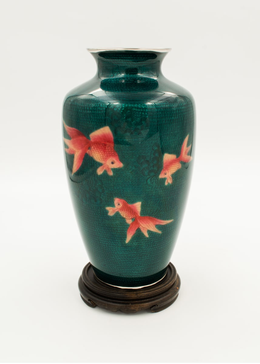 Japanese Cloisonné  Vase by Unknown 