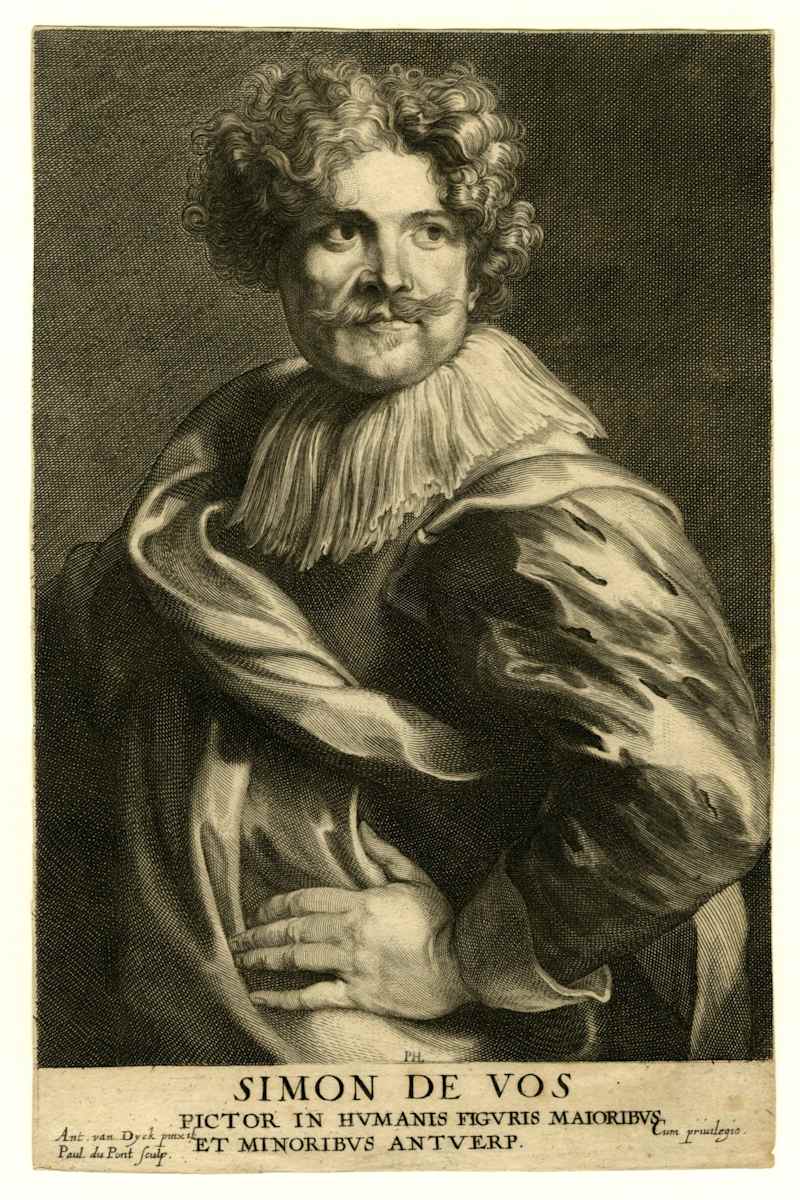 Simon de Vos by Paulus Pontius 