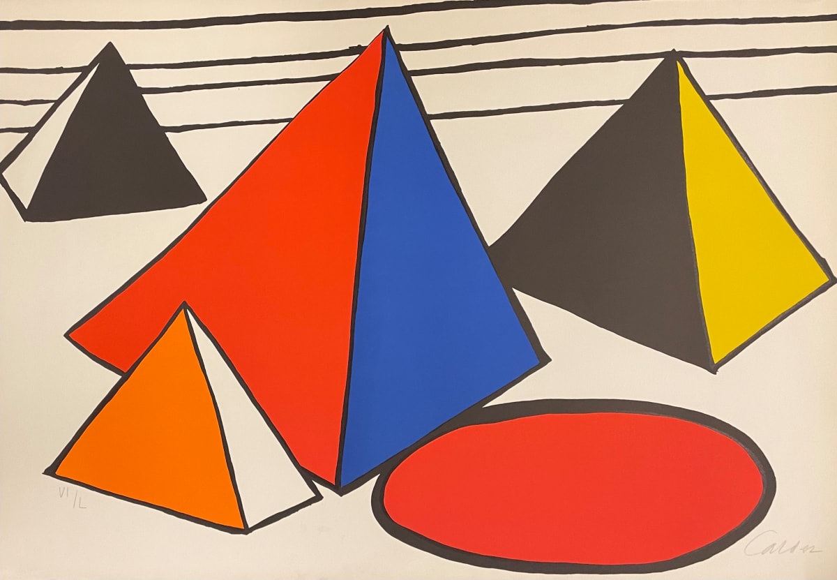 Pyramids by Alexander Calder 
