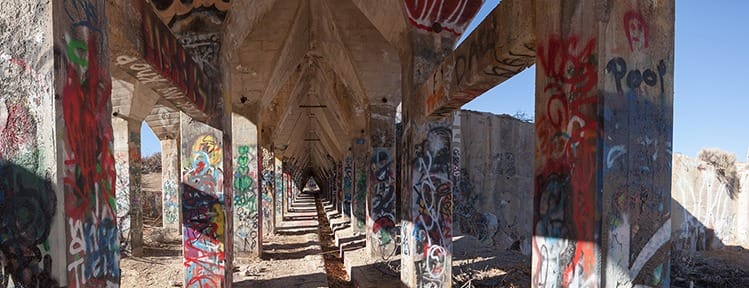 Lower Gallery, American Flat, Nevada by Peter Goin 