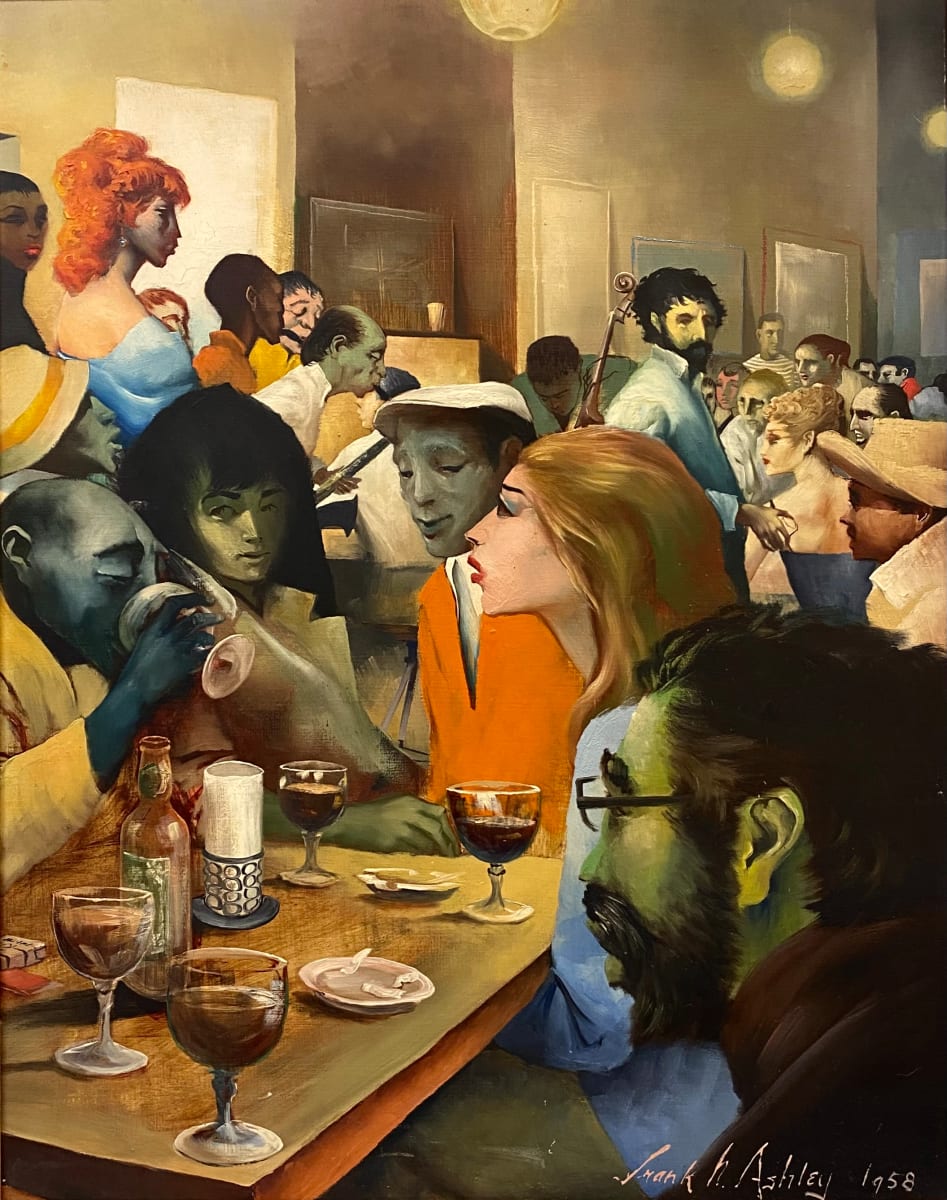 Musicale at the Tearoom by Frank Nelson Ashley, Image 2.