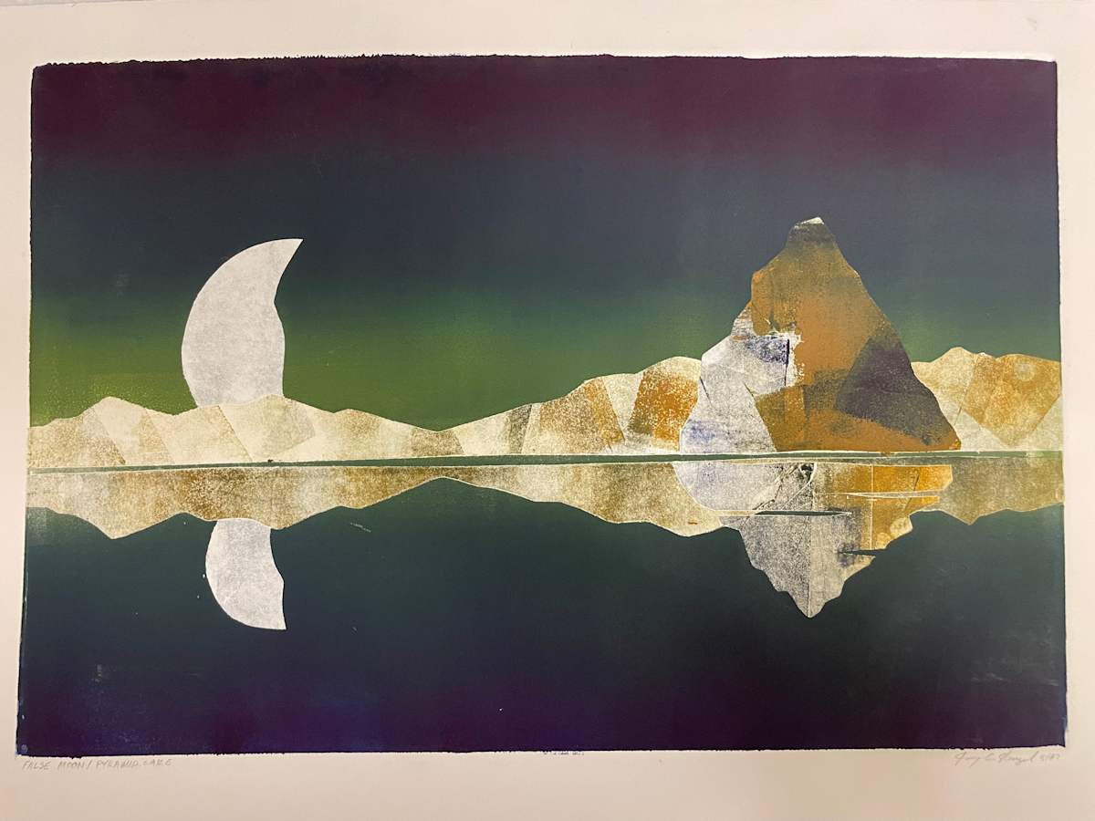 False Moon / Pyramid Lake by Jerry Nenzel, Image 2.
