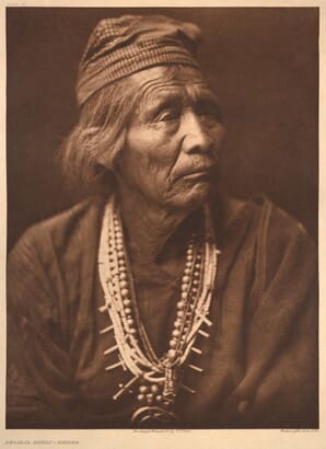 Nesjaja Hatali - Navaho by Edward S. Curtis 