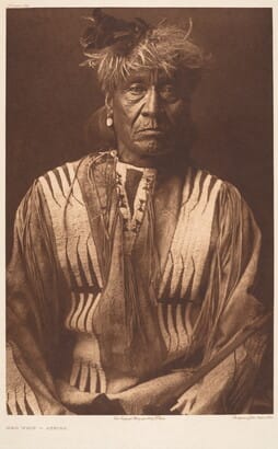 Red Whip - Atsina by Edward Sheriff Curtis, Image 2.