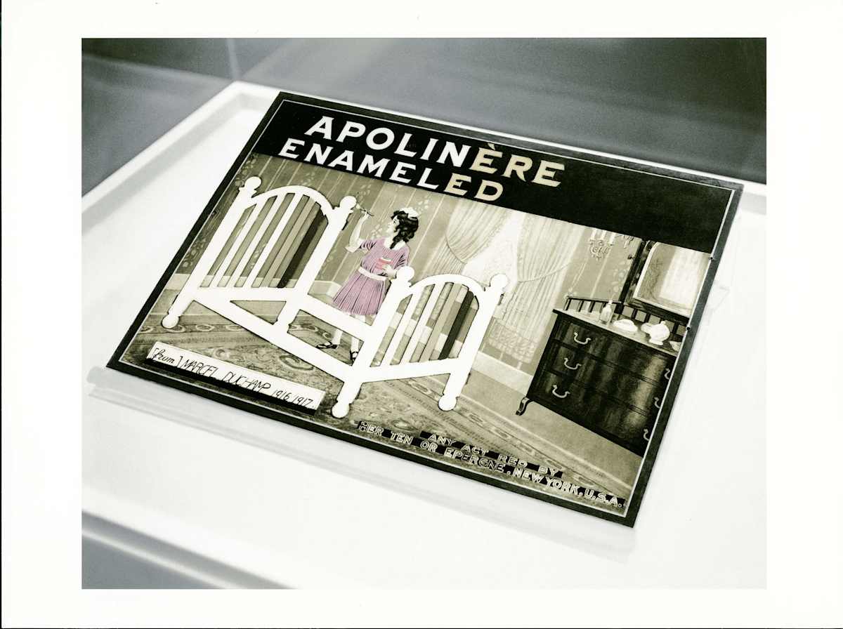 Apolinère Enameled (Marcel Duchamp, 1916) by Victor Landweber, Image 2.