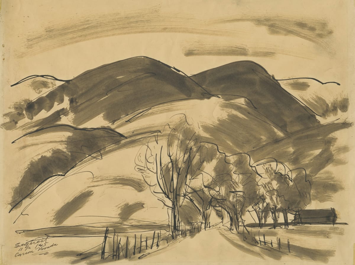 Carson Valley by Louis Bassi Siegriest 