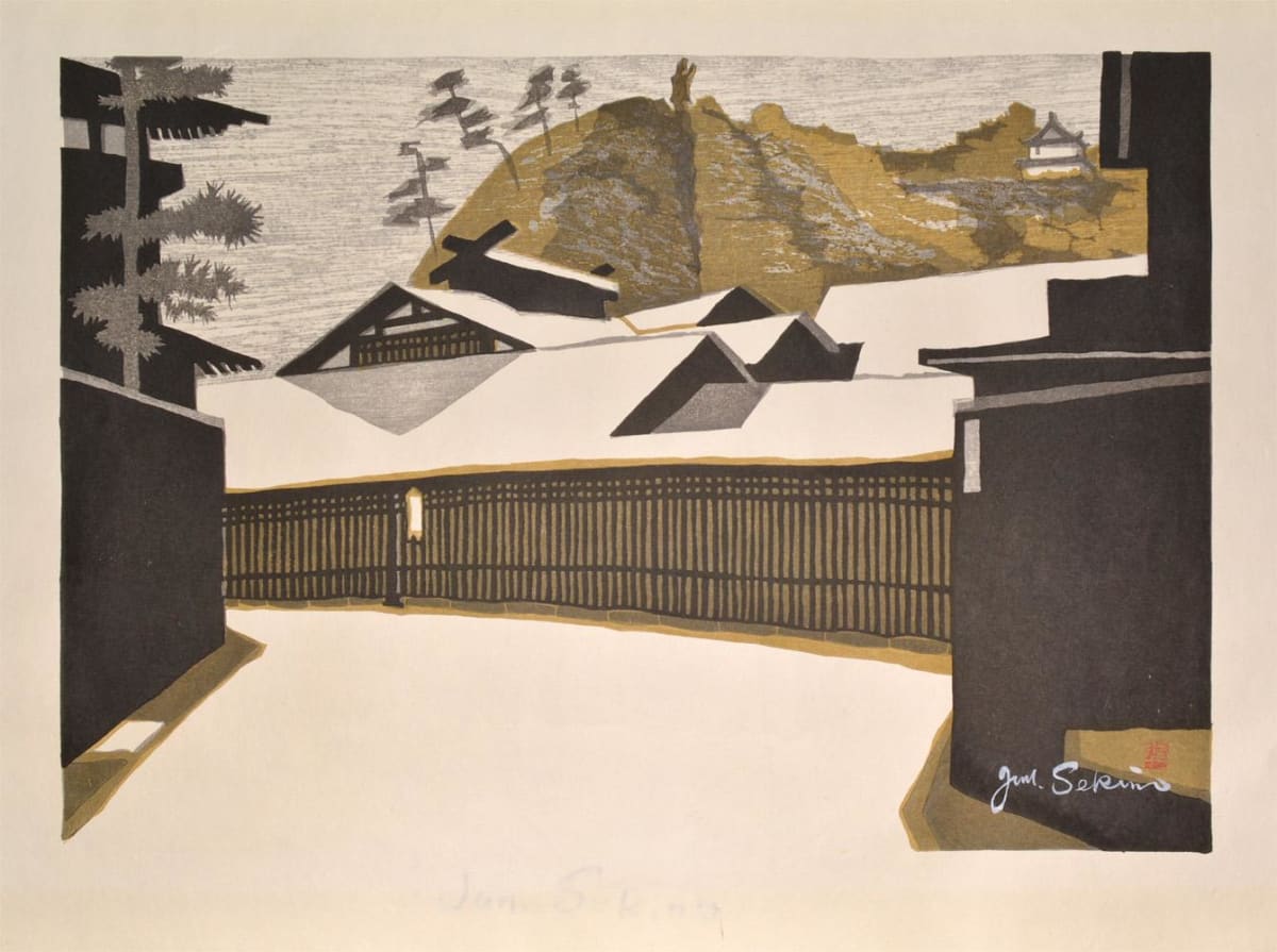 Kakegawa: Mountain-Top Kannon by Juni'chirō Sekino, Image 1.
