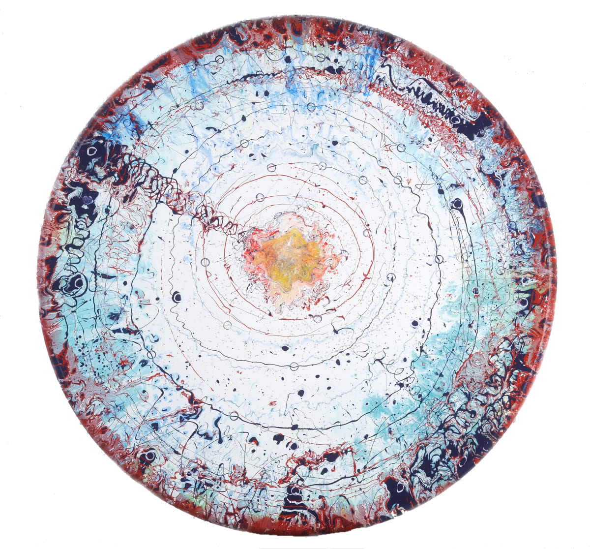 Time Gate by Anne Marchand  Image: Time Gate, tondo