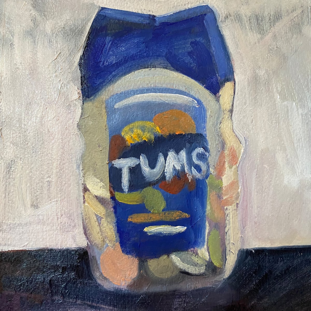 The Fourth Day, Self Portrait as Tums 