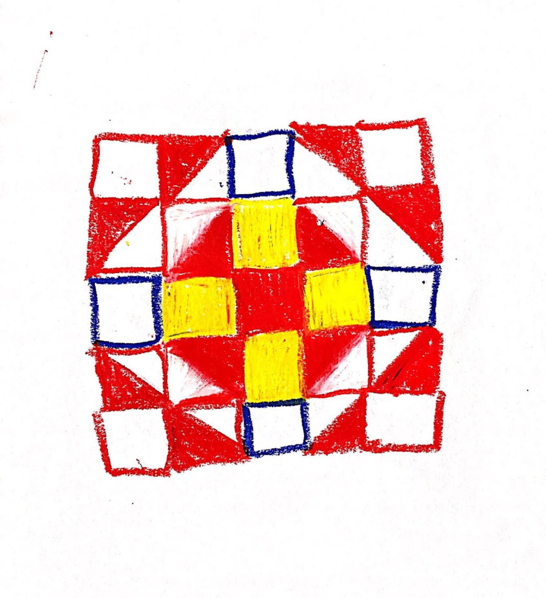 Drawn Quilt Block Form 4, Image 1.