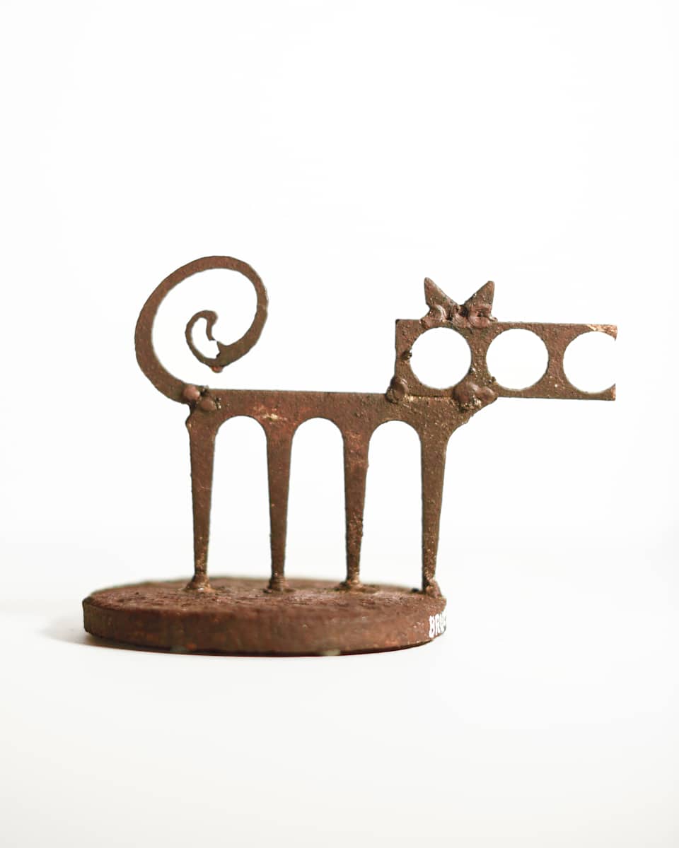 Lanky Dog by Bruce Larsen  Image: A lanky, spindly little dog 