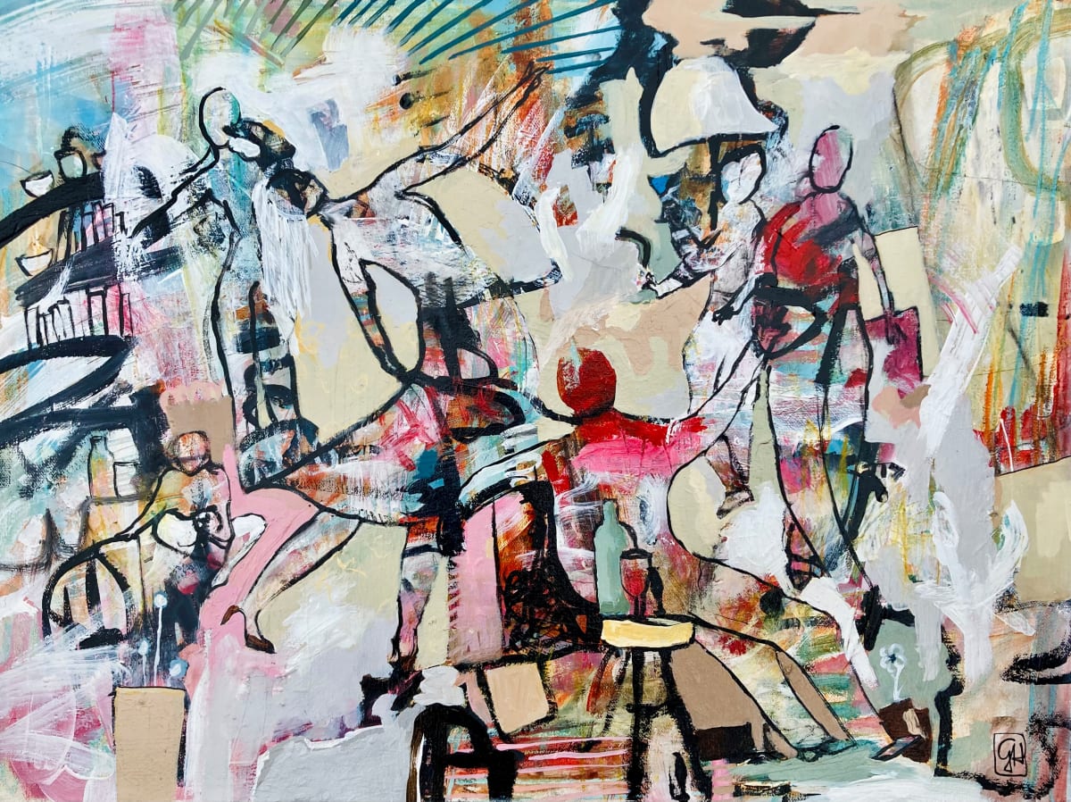 In The  Livingroom by gabriela hirt 