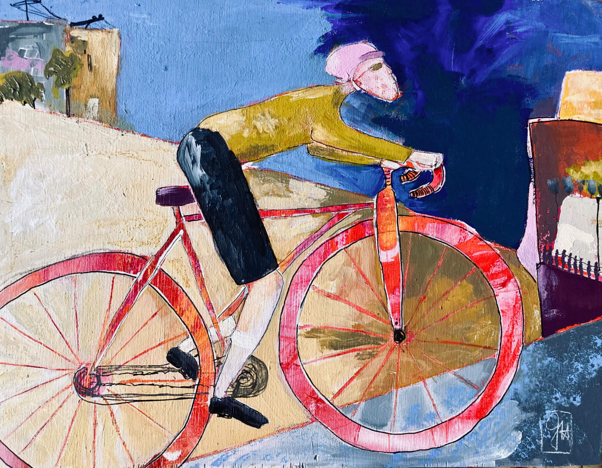 Pink Helmet by gabriela hirt 